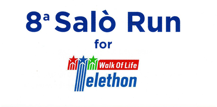 8^ salò run for telethon